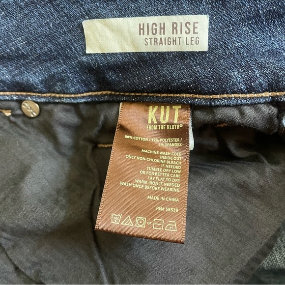 KUT from the Kloth high rise straight leg sz 20W - Picture 10 of 11
